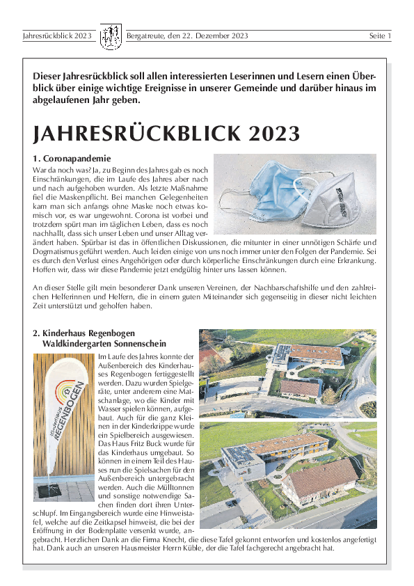 Amtsblatt 2023 KW 51 Jahresrückblick als PDF-Datei