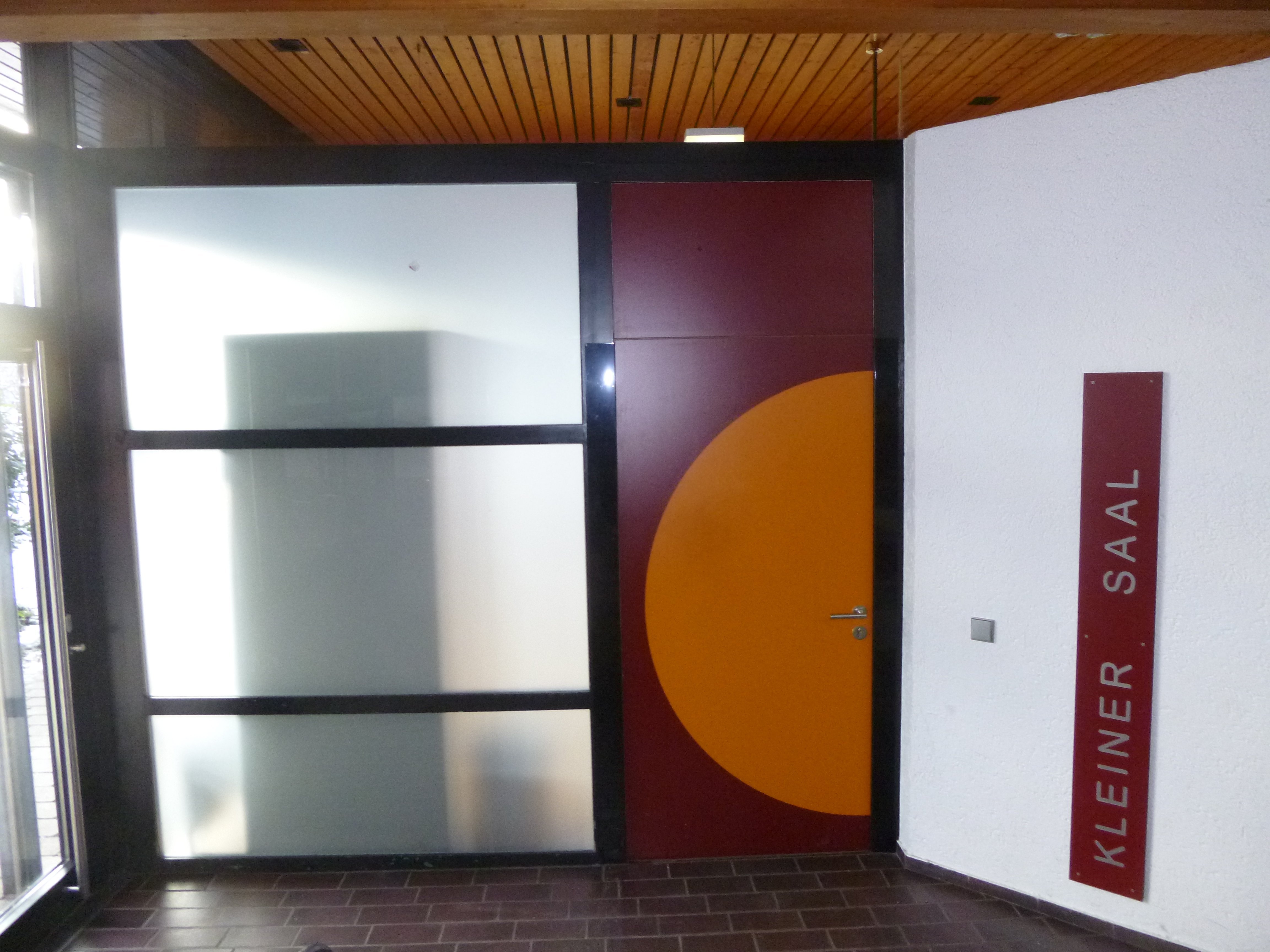  Zugang vom Foyer zum Kleinen Saal 