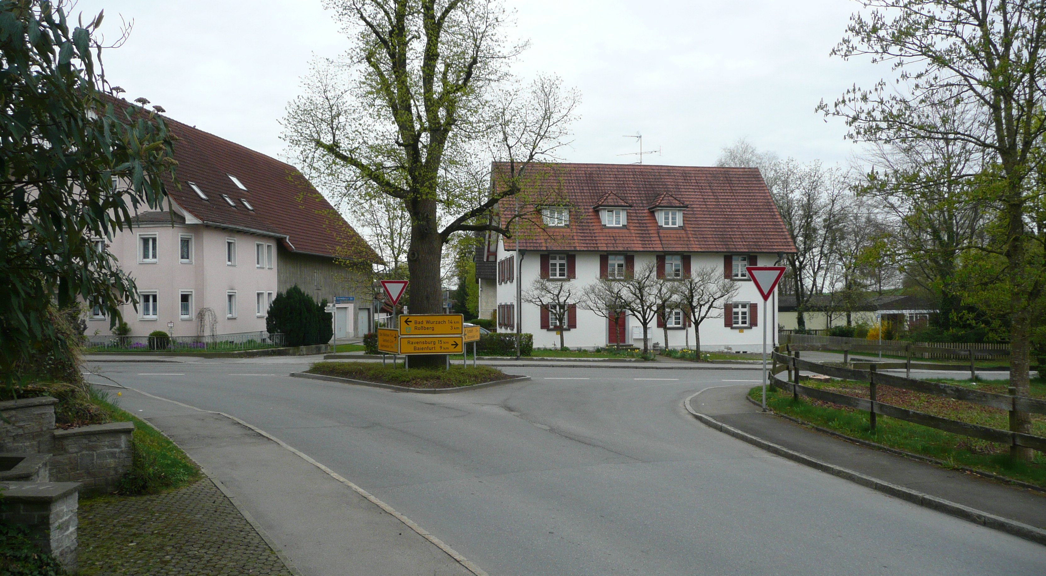  Alte Kreuzungseinmündung Waldseer Straße/Ravensburger Straße 