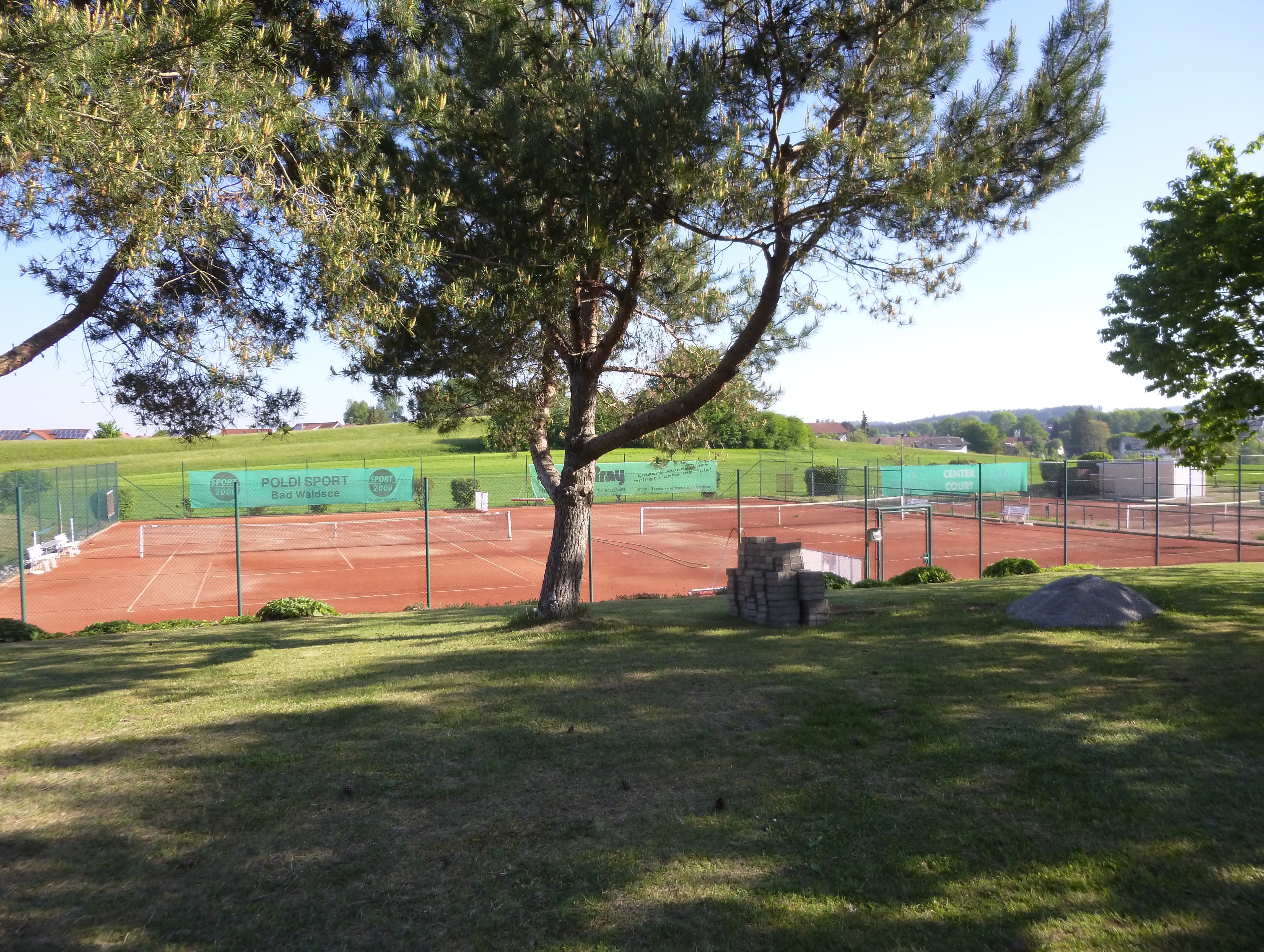  Tennisplätze bei der Freizeitanlage Bierkeller 